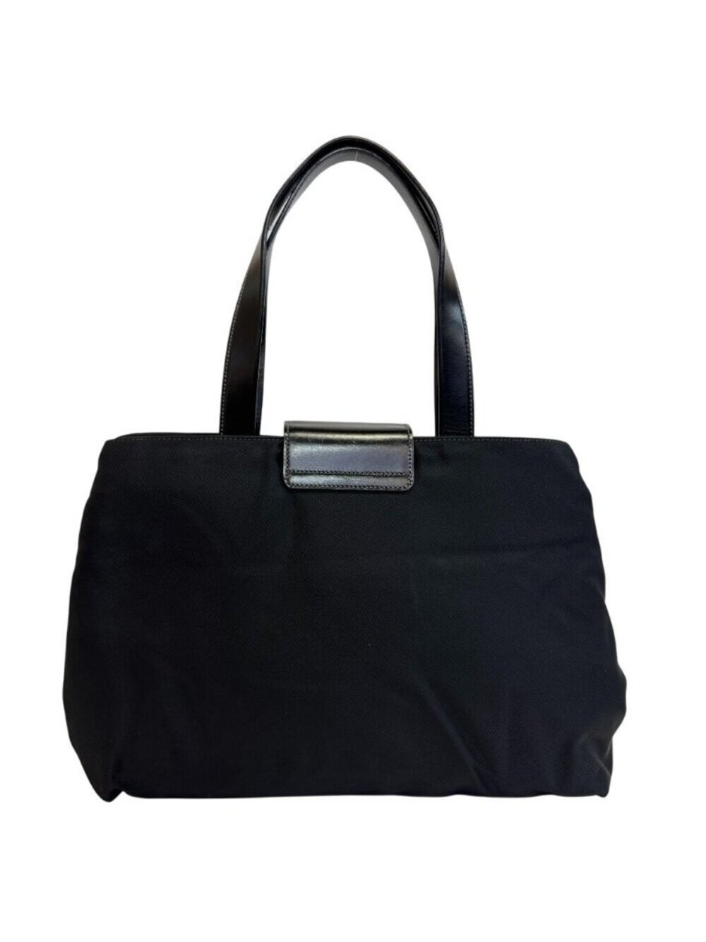 Bvlgari Shoulder Nylon Tote Bag